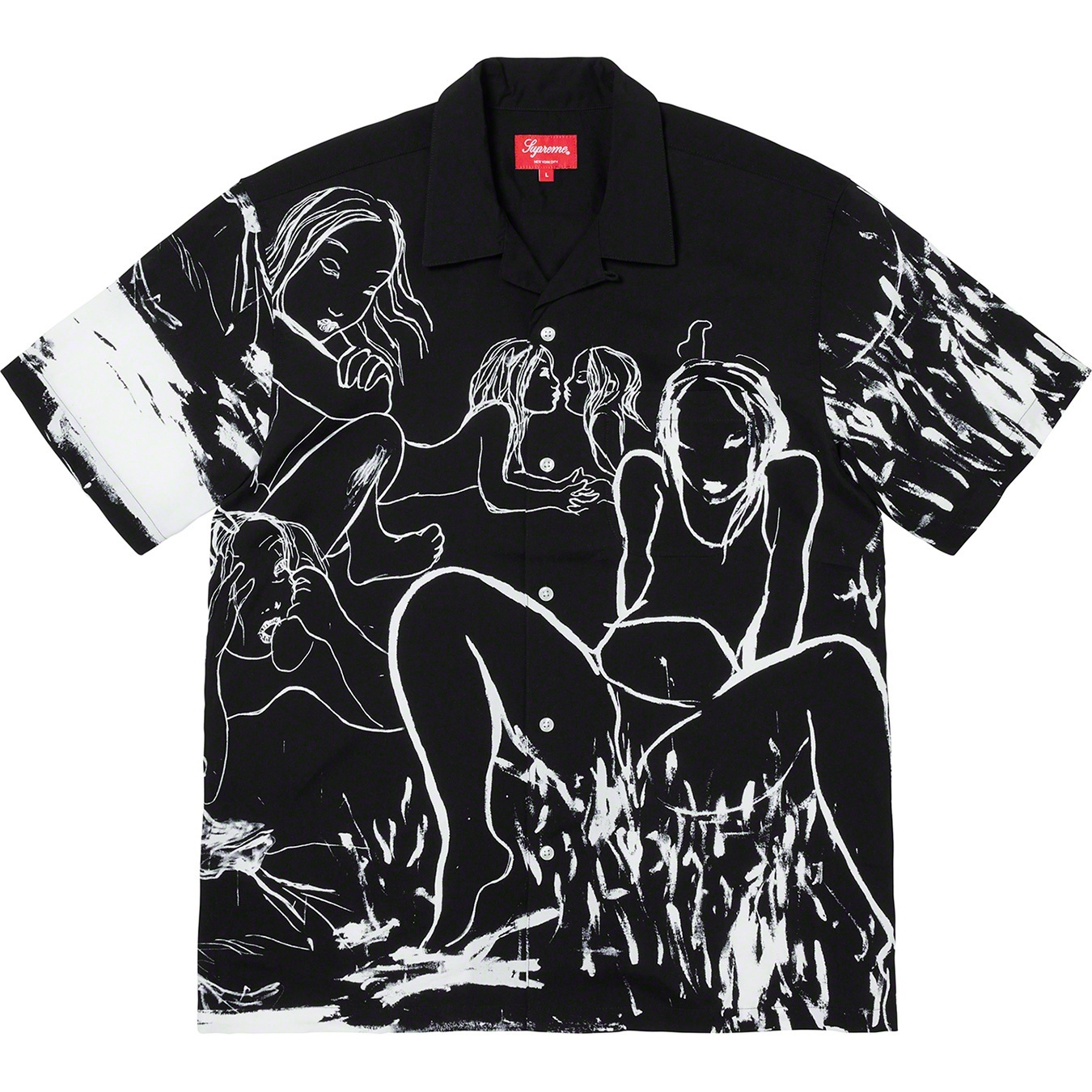 Rita Ackermann/Supreme Rayon S/S Shirt view 4